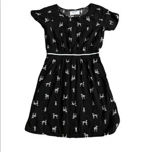 Girls black Old Navy dress.